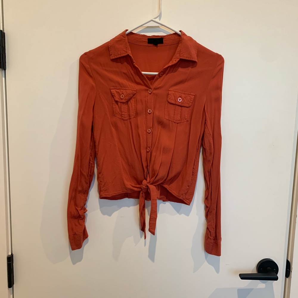 Rust Orange Top - Picture 4 of 5